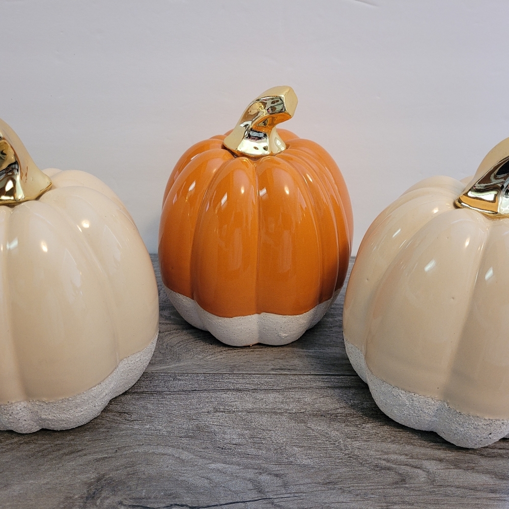 Ceramic Decorative Fall Pumpkin Decor